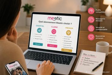 Quel abonnement Meetic choisir pour réussir vos rencontres en ligne ?